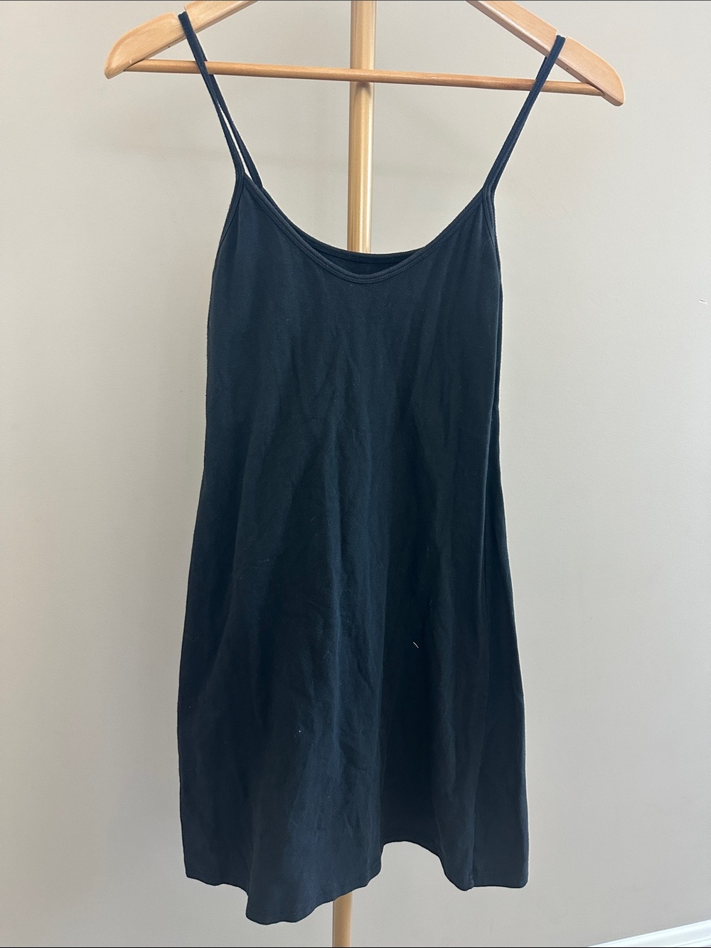 Brandy Melville Tank T-Shirt Dress – Cotton Blend Stretchy Mini/Midi Dress